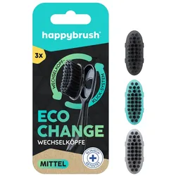 Happybrush Eco Change Wechselköpfe 3 Stück