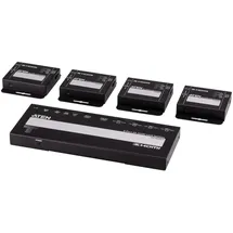 ATEN VS1824KIT 4-Port 4K HDMI Cat6 Splitter mit 4 Empfänger