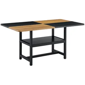 Okwish 90 x 76 x 160 cm braun/schwarz