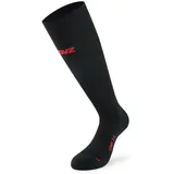 Lenz Compression 2.0 Merino Lange Socken - Black - EU 42-44
