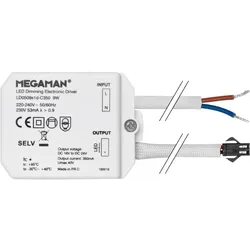 MEGAMAN Konstantstrom-Netzteil 16-21V/350mA/max. 9W dimmbar