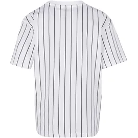 Karl Kani Small Signature Essential Pinstripe Tee Junior weiß 110/116