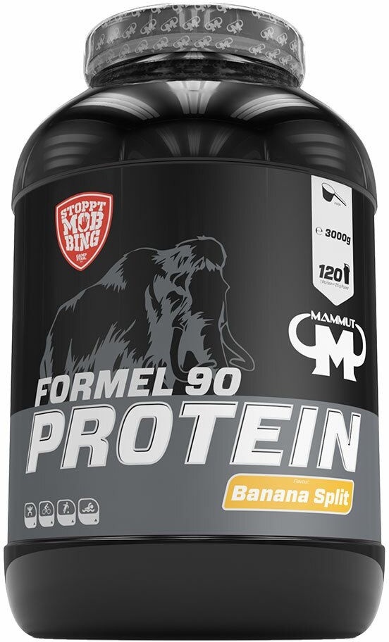 MAMMUT Formel 90 Protein, Banana Split 3000 g Poudre