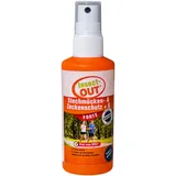 Insect-OUT Stechmücken- Zeckenschutz + G FORTE - Sofortiger Schutz - Insektenabwehr - gebrauchsfertig und hautfreundlich - frei von DEET - 100 ml