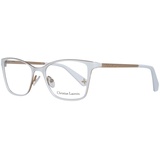 Christian Lacroix Brille CL3060 802 52 Damen Weiß 135mm