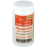 FBK-Pharma Folsäure + Vitamin B6 + B12 Komplex N Kapseln 120 St.