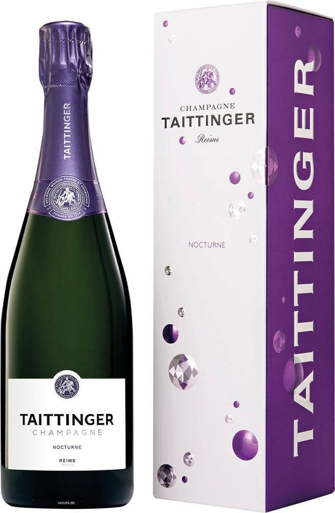 Champagne Taittinger Nocturne im Geschenkkarton