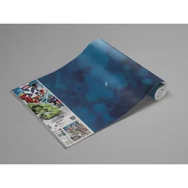 KOMAR Marvel Avengers Mighty Team", bunt, B:250m H:250m, Vlies, Tapeten
