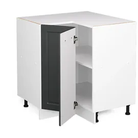 Vicco Eckunterschrank R-Line 75,6 x 81,6 x 46 cm Anthrazit