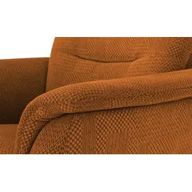 Polstermöbel Oelsa Fernsehsessel Sarah Flachgewebe 91 x 103 x 97 cm Orange elektrisch