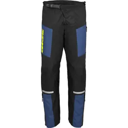 Spidi Enduro Pro, Textilhose - Schwarz/Blau/Gelb - 3XL