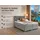 Best For Home Trinity 160 x 200 cm Grau