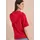 Cecil Kurzarm Sweatjacke mit Kapuze - Rot