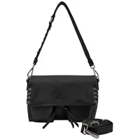 FredsBruder Rebel At Heart Big Schultertasche Leder Black