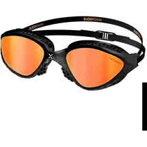 Buddyswim OzeanX Schwimmbrille schwarz/orange Unisize