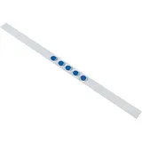 DAHLE Bürotechnik Magnetleiste, Wandleisten-Set Dahle 95365, selbstklebend, 100 x 5 cm, weiß
