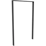 Schake Ahnlehnbügel Flachstahl 50 x 12 mm Breite 750 mm Höhe 1200 mm Eisengrau