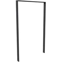 Schake Ahnlehnbügel Flachstahl 50 x 12 mm Breite 750 mm Höhe 1200 mm Eisengrau