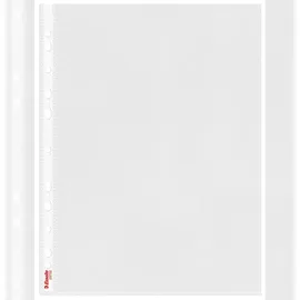 Esselte Prospekthüllen DIN A4 transparent genarbt 0,07 mm, 100 St.