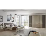 Musterring Schlafzimmer-Set San Diego 4tlg. Glas Grau