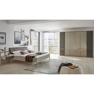 Musterring Schlafzimmer-Set San Diego 4tlg. Glas Grau
