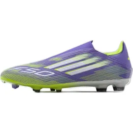 adidas F50 League Laceless FG/MG Purple Rush / Cloud White / Lucid Lemon 45 1/3