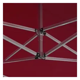 vidaXL Profi-Partyzelt Faltbar 4,5 x 3 m Weinrot