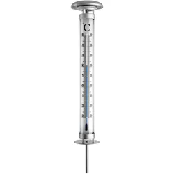TFA Dostmann 12.2057, Mechanisches Umgebungsthermometer, Outdoor, Analog, Silber