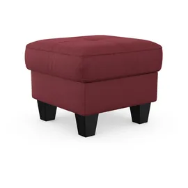 sit&more Stauraumhocker Belluci 58 x 48 x 58 cm Rot