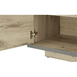Uno Orlando Lowboard 156 cm Mehrfarbig Holzwerkstoff