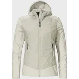 Schöffel Damen Style Blaueis Hybrid Jacke (Größe L, grau)