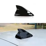 Ramble- haiflossen antenne schwarz for Auto Accessories Funksignal Car Shark Fin Aerials Für Hyundai I10 I20 I30 I40 hb20 ix20 (Stärken Stil, Schwarz)