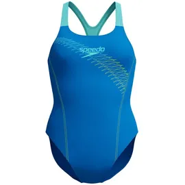 Speedo Medley Logo Badeanzug Blau 40