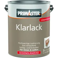 Primaster Klarlack farblos seidenglänzend 2 l