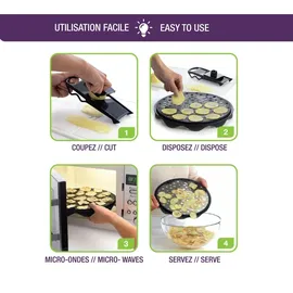 Mastrad Chipsmaker-Set Kunststoff Schwarz