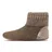 Hüttenschuhe Grau Taupe 30