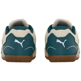 Puma Truco IV Hallenschuhe Kinder sugared almond/puma white/emerald ice/mint jelly/puma black 34