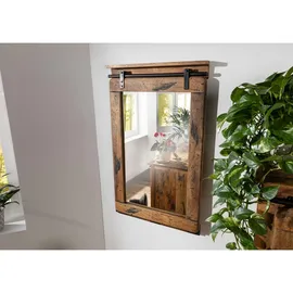 Massivmoebel24 Spiegel Mango 60 x 100 cm Beige