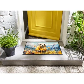 Wash+Dry Leander 50 x 75 cm Blau