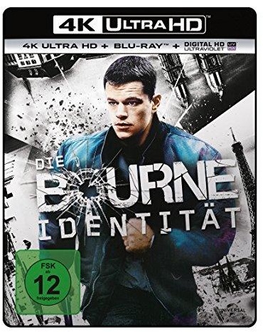 Die Bourne Identität  (4K Ultra HD) (+ Blu-ray) (Neu differenzbesteuert)