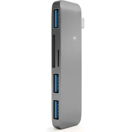 Satechi ST-TCUHM USB-Kombi-Hub Spacegrau