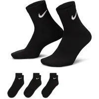 Nike Everyday Lightweight Trainings-Knöchelsocken Black/White 46-50