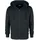 JACK & JONES Basic Reißverschlusspullover Black / Regular Fit XL