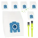 5 Stück Staubsaugerbeutel Filtern Kompatibel mit HyClean GN Staubsauger,für Miele Staubsauger Staubbeutel kompatibel mit Miele Classic C1, Complete C2 C3, S400i, S600, S800, S2000, S5000, S8000