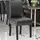 GGM Möbel Bistrostuhl Leo Big Leder Schwarz 2er Set