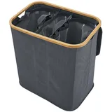 [en.casa] Wäschekorb Rusko (140 l)