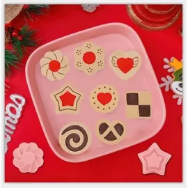 luxuskollektion Ausstechformen Weihnachten Linzer 8 Stück Plätzchen