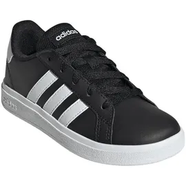 adidas Grand Court Lifestyle Tennis Lace-Up Kids Core Black / Cloud White / Core Black 33 1/2