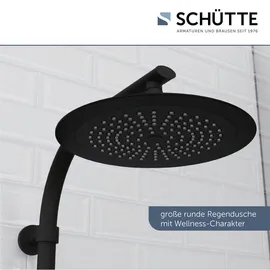 Schütte Madura Fresh Duschsystem schwarz matt 60076