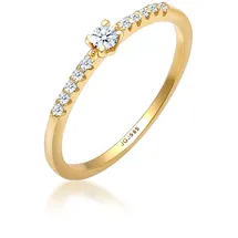 Elli DIAMONDS Verlobungsring gold 58